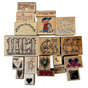 Rubber Stamps Craft Bulk Misc Theme